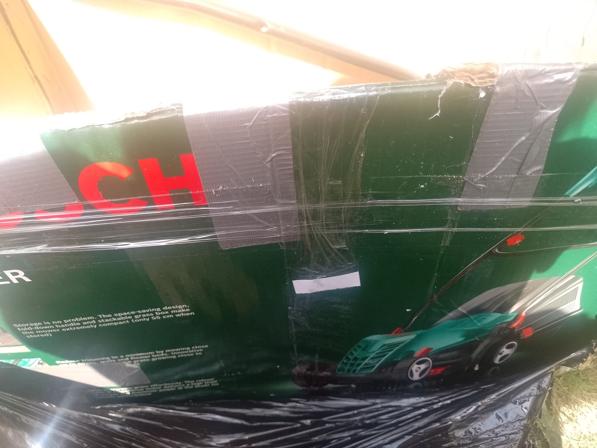 Kosiarka elektryczna firmy Bosch Rotak