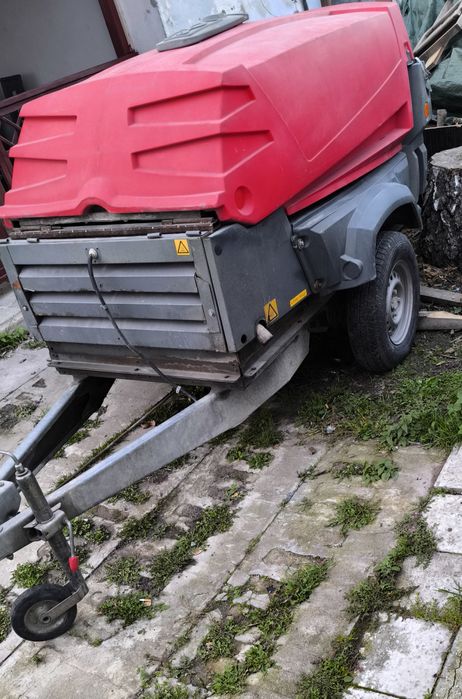 Kompresor spalinowy Atlas copco xas97, sprężarka śrubowa  5,3m3, 2008r