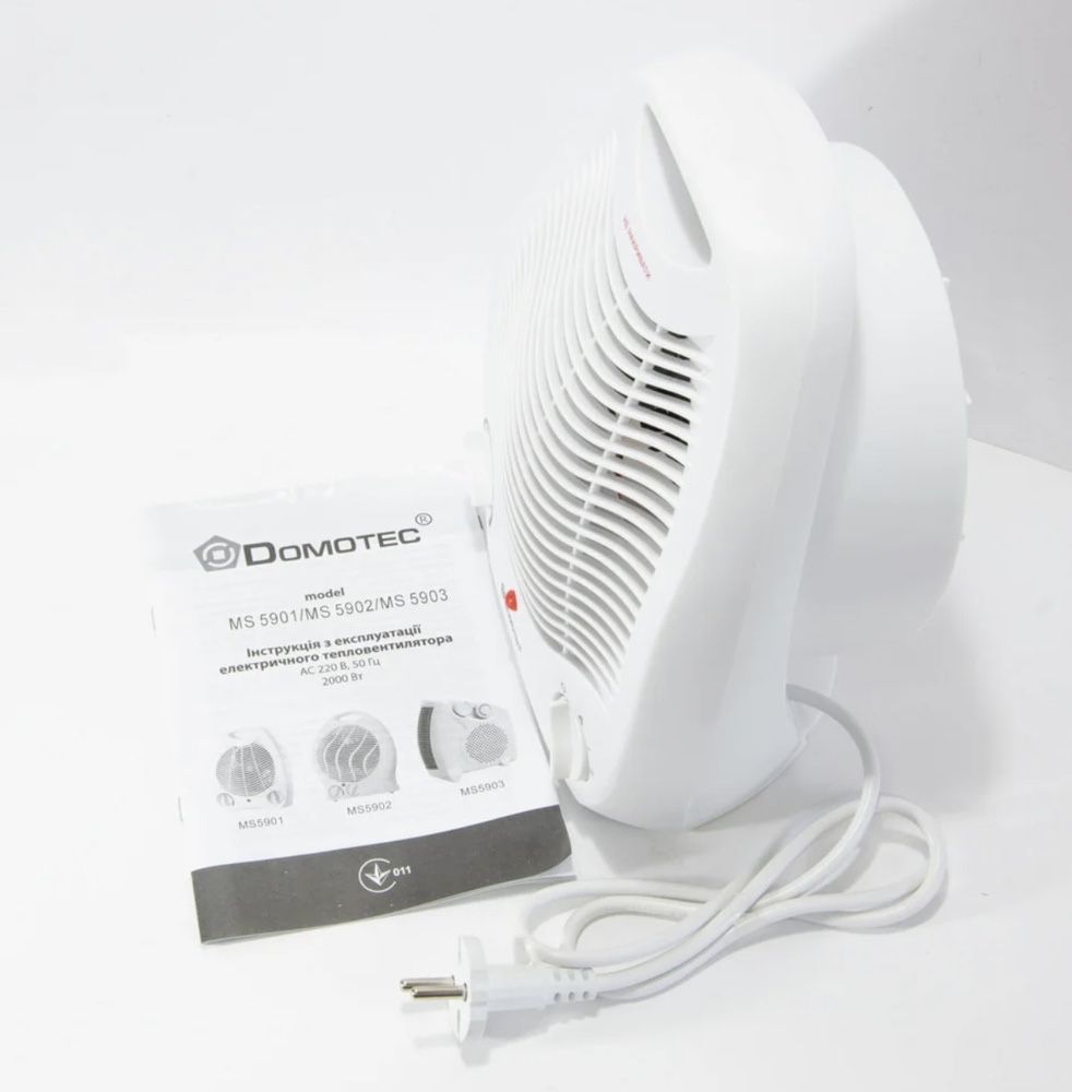 Тепловентилятор Domotec Ms 5901 обігрівач обогреватель дуйка дуйчик