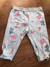 Legginsy 3/4 kolarki Peppa 98