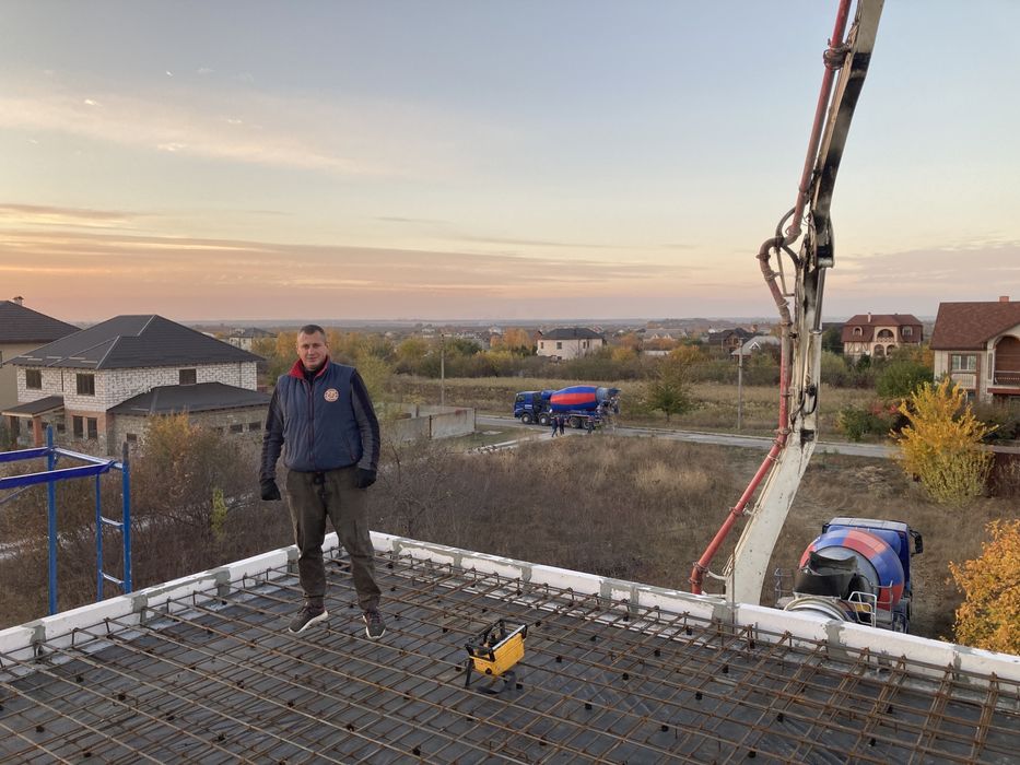 Монолитное перекрытие. Опалубка (монтаж/аренда), бетонные работы.