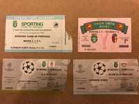 SPORTING - bilhetes antigos