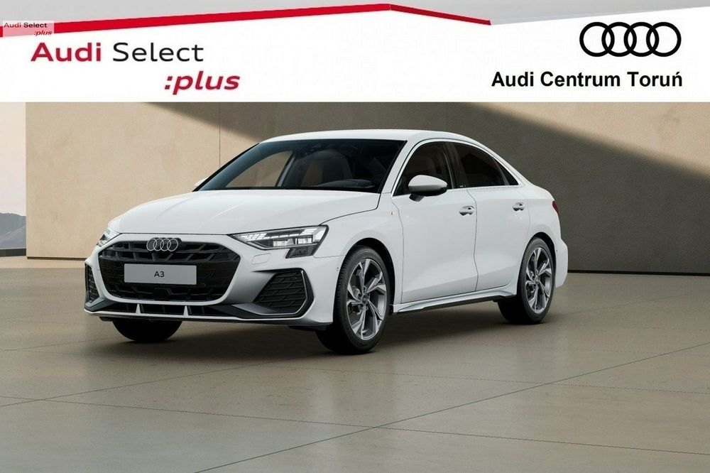 Audi A3 Limousine LED_Kamera_ACC_Asystenci_CarPlay_Virtual_El.Fotel_3-stref.Klima_FV23%