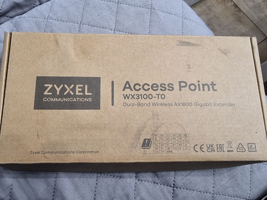 Access Point Zyxel WX3100-T0  WiFi 6