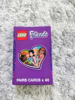Karty gra w pary LEGO friends 40 kart z kolekcji VIP