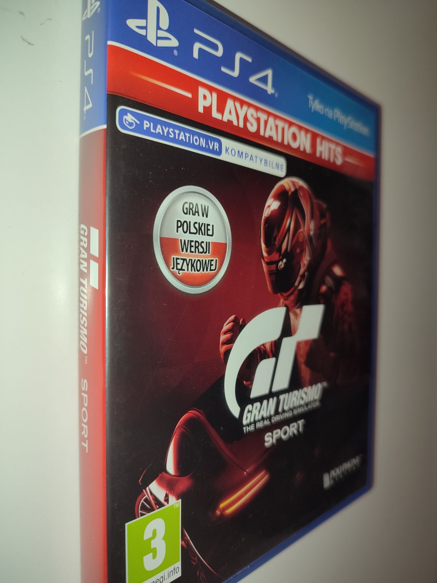Gra Ps4 Gran Turismo Sport VR PL gry PlayStation 4 NFS GT 7 GTA V UFC