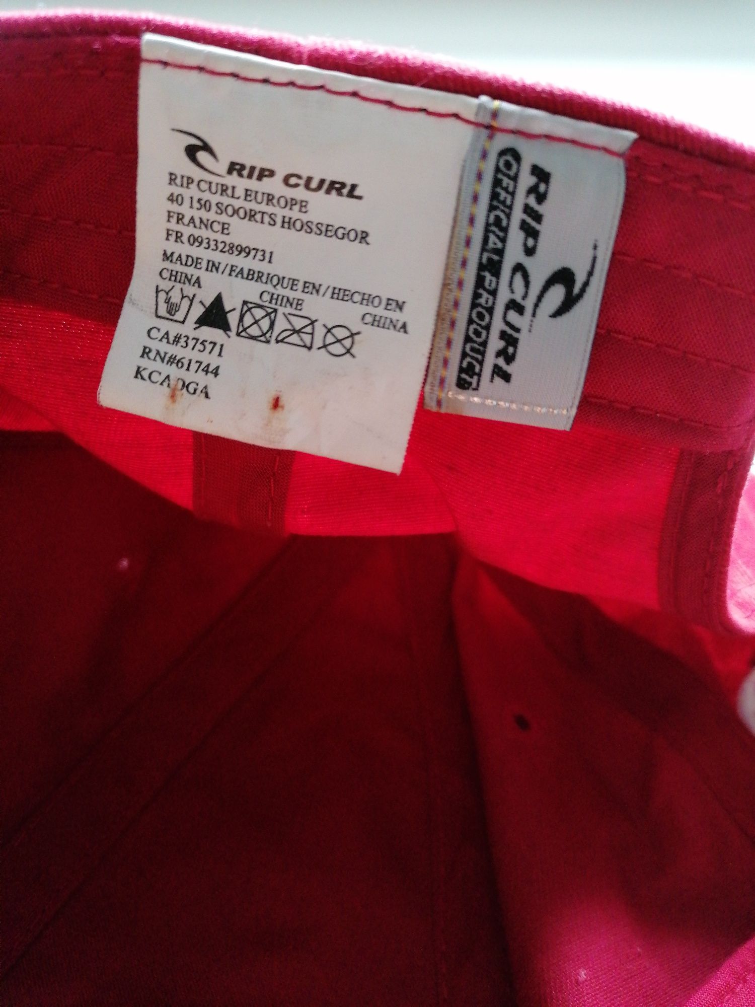 Boné Rip Curl  8 anos