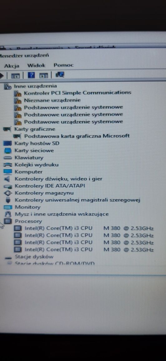 Laptop Asus z torbą