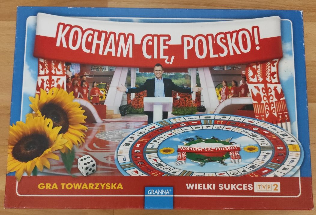 Kocham cię Polsko gra planszowa