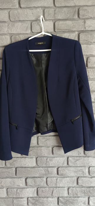 Granatowa marynarka Reserved rozmiar L