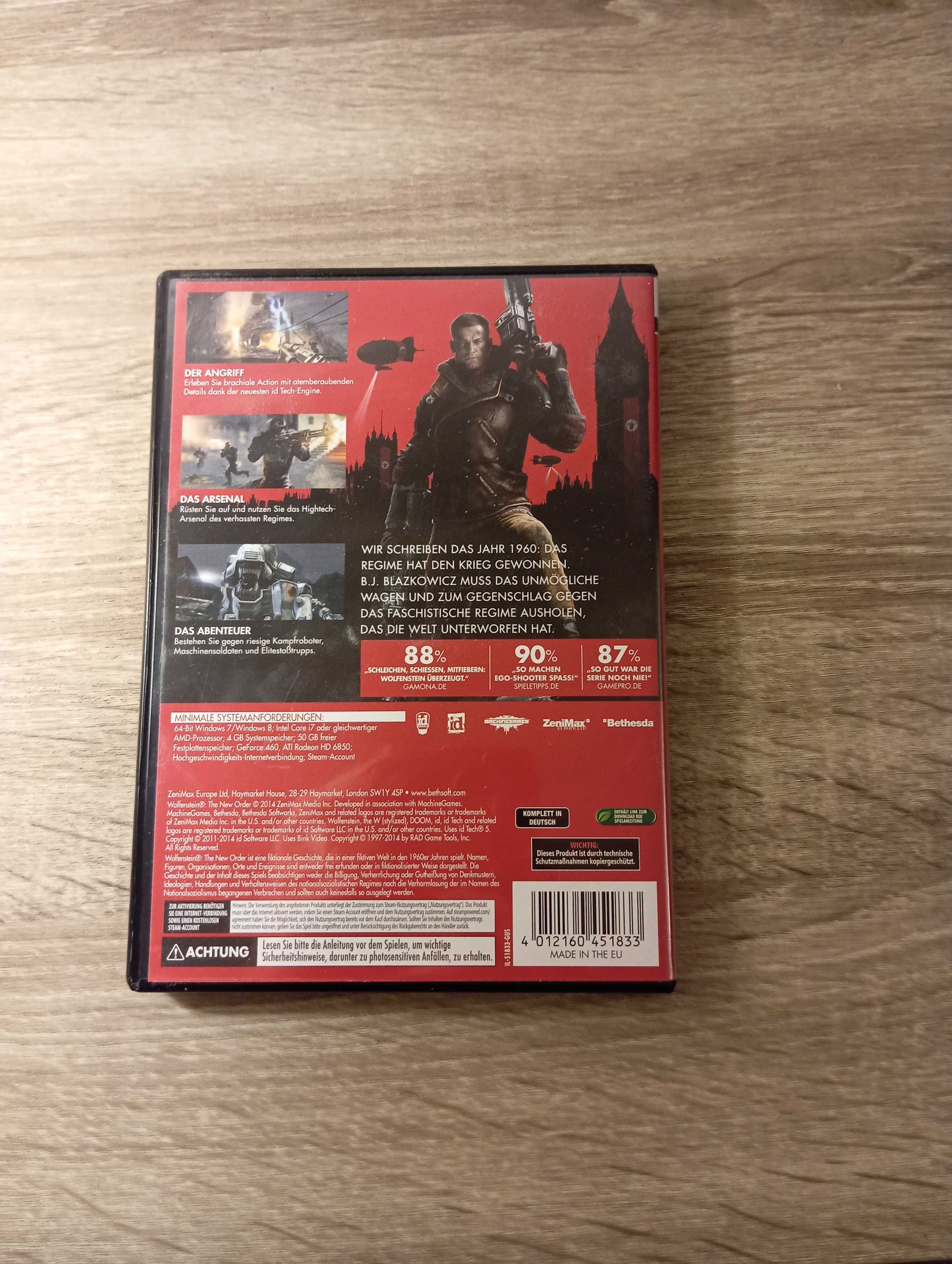 Wolfenstein The Ner Order Komputer PC