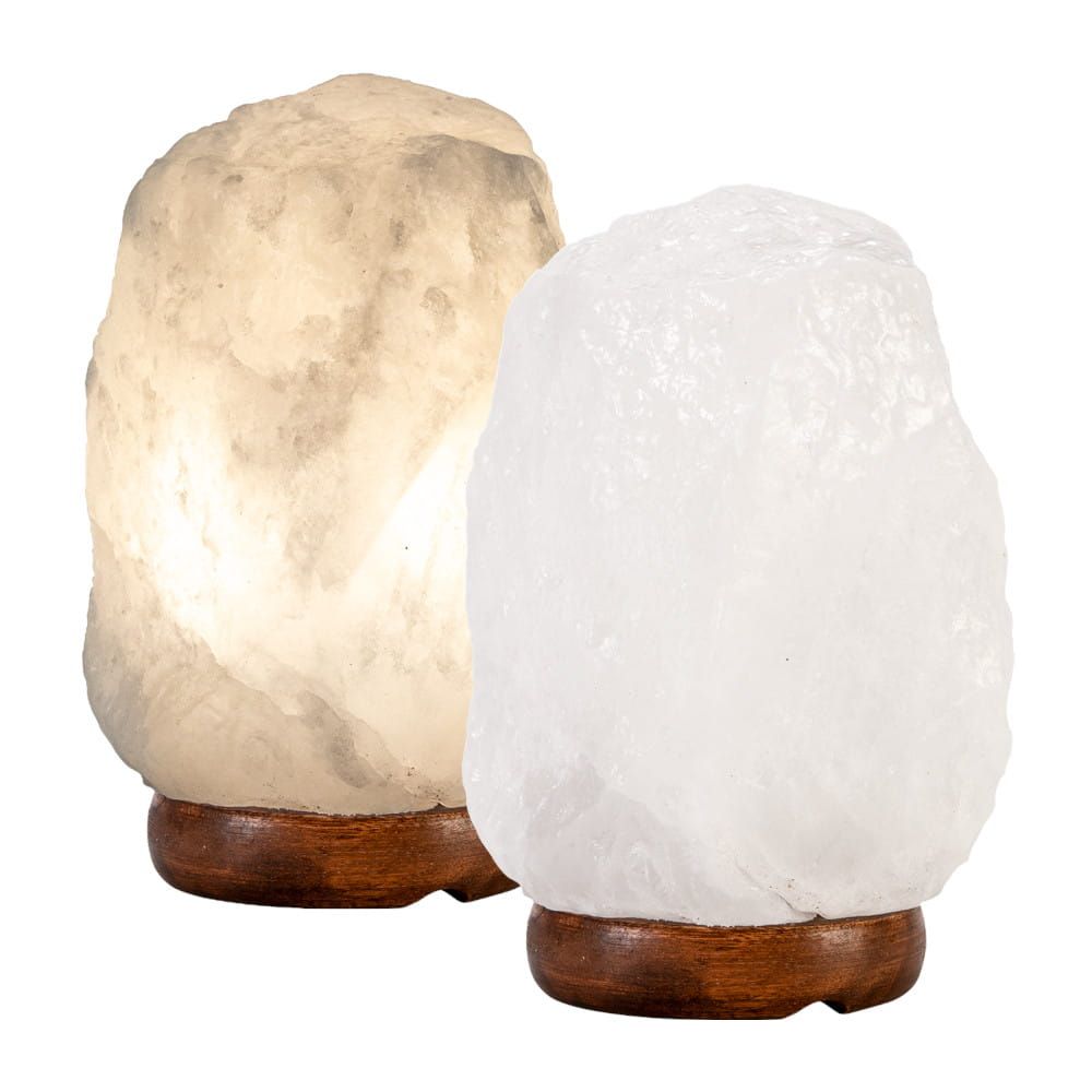 Lampa solna 3-5 kg biała sól himalajska naturalna Jonizator powietrza