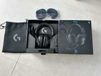 Logitech PRO X przewodowe słuchawki do gier stan idealny