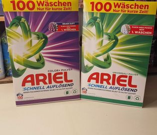 Niemiecki Proszek do prania Ariel 6 kg