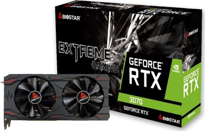 Karta graficzna Biostar GeForce RTX 3070 8gb Fv23%
