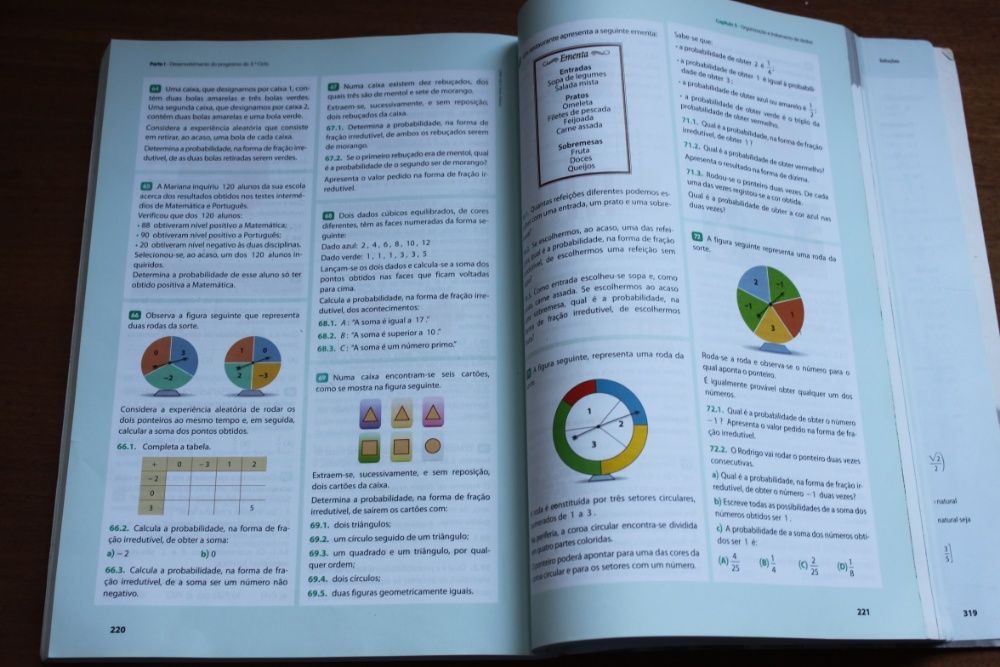 Livro de preparação para o Exame Final de Matemática 9°ano 2018 da Por