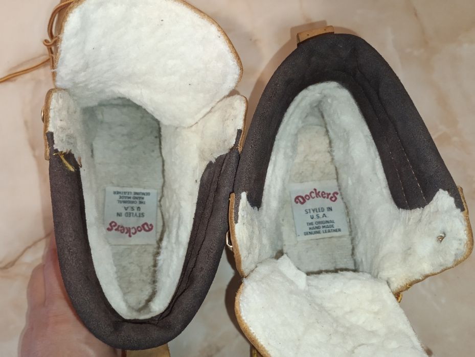 Идеальные Зимние Ботинки Dockers 45p Германия Нубук Термо МегаТеплые