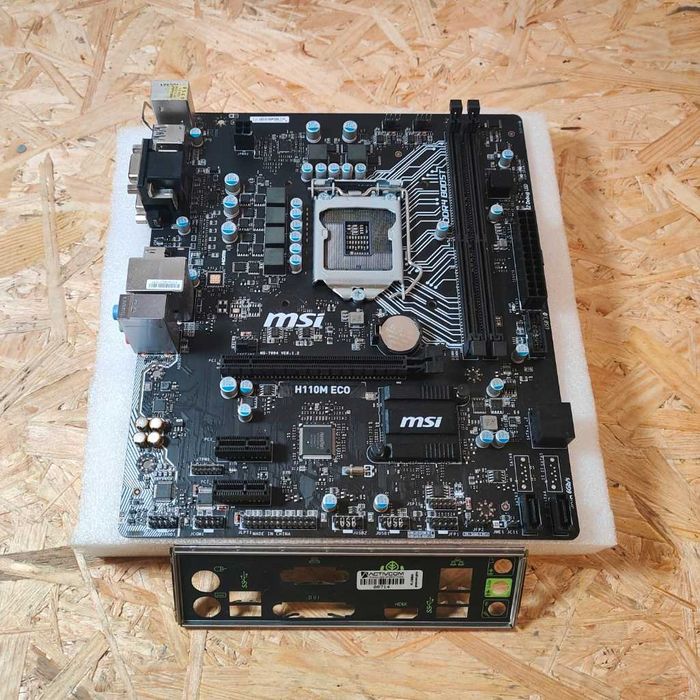 Płyta Główna do Komputera PC mATX MSI H110M ECO DDR4 s. 1151
