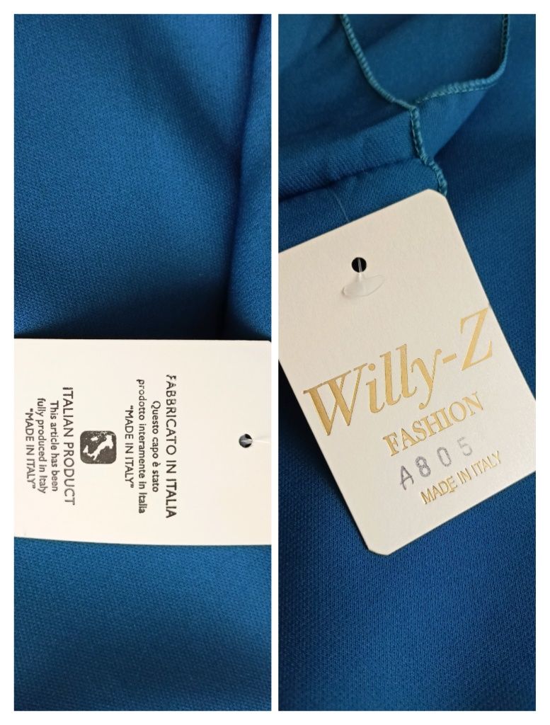 Sukienka elegancka kimono nowa włoska willy z