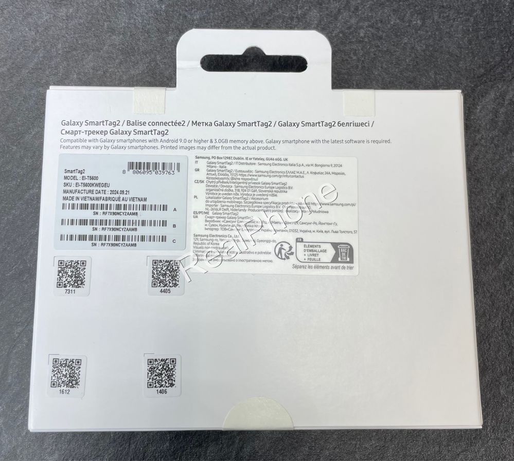 Samsung Galaxy SmartTag 4 pack