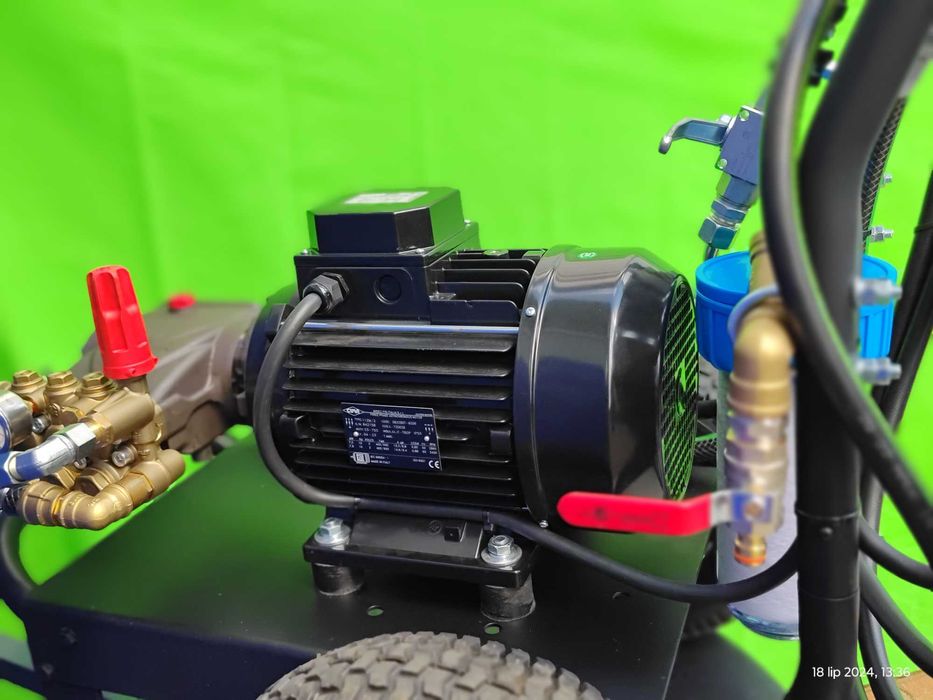 Pompa wysokociśnieniowa 250 bar – profesjonalna, NOWA, 400V