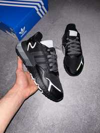 Adidas Nite Jogger (42/44/46,5) кросівки оригінал чорні H01717
