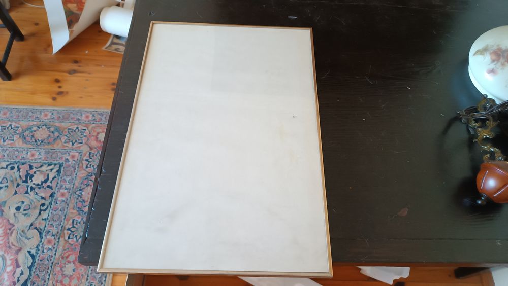 Ramka 40× 60 cm aluminium+ szkło