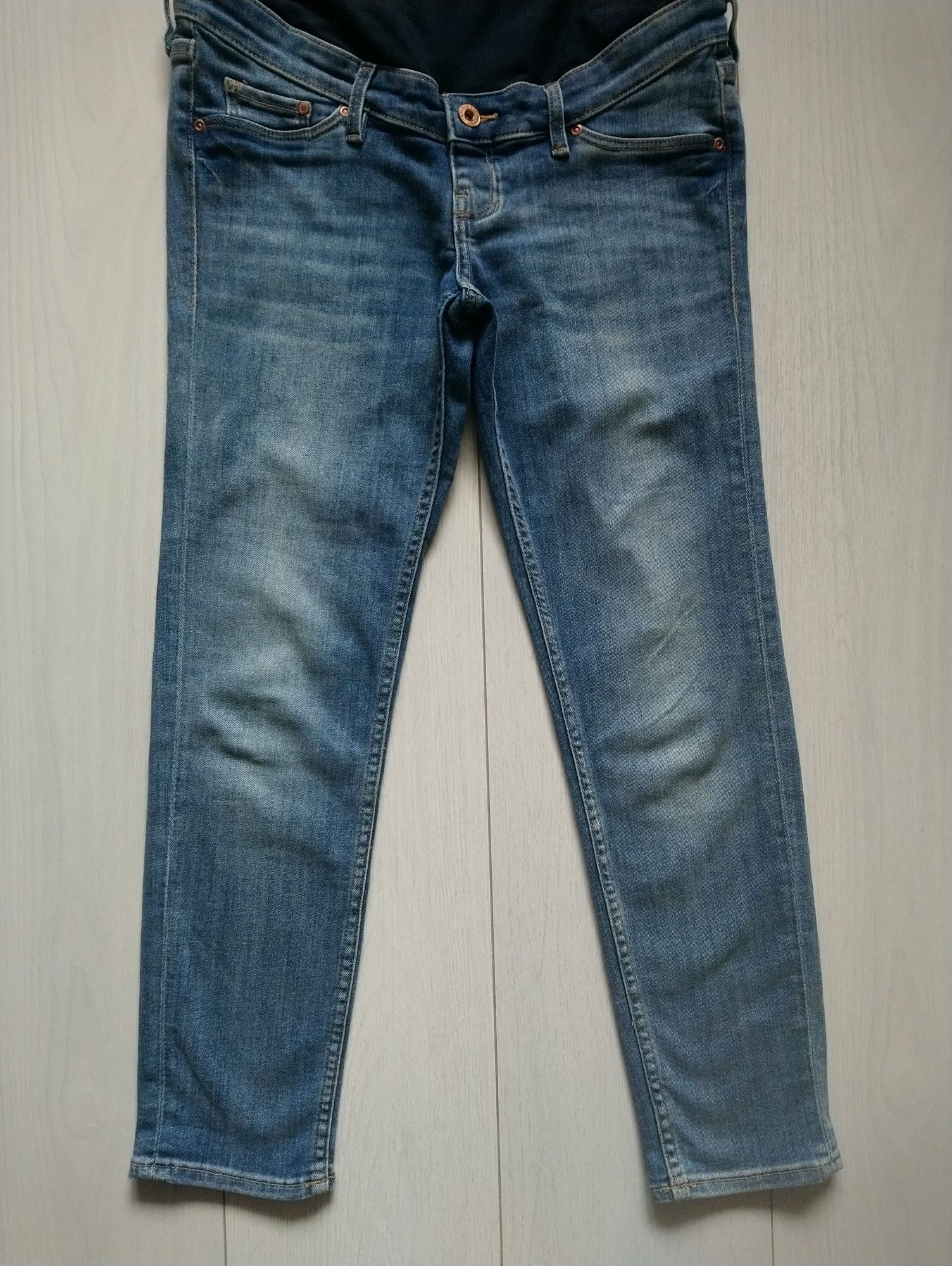 Джинси для вагітних М розмір Skinny Ankle High Rib
