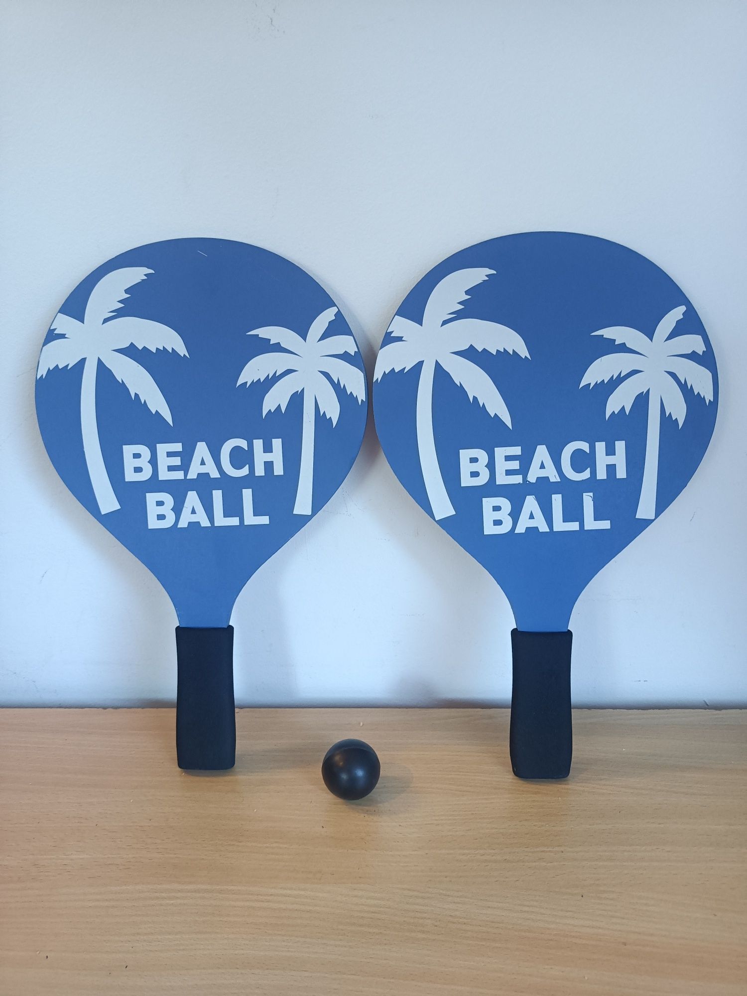 Crivit zestaw do piłki plażowej drewniany Badminton