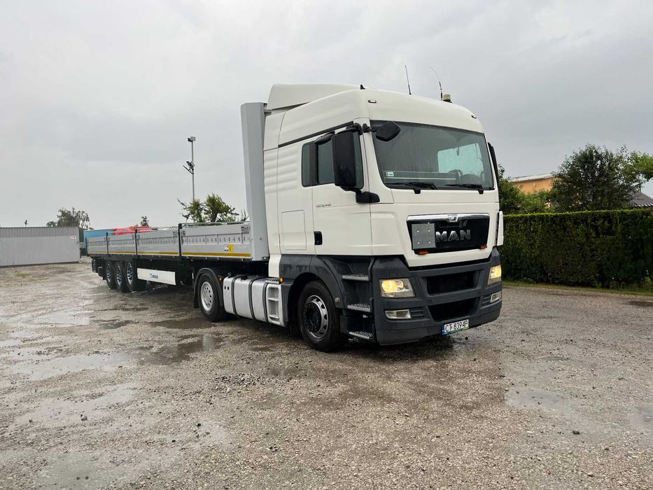 Wynajem naczepa burtowa 13,6* Wynajem naczepa budowlana