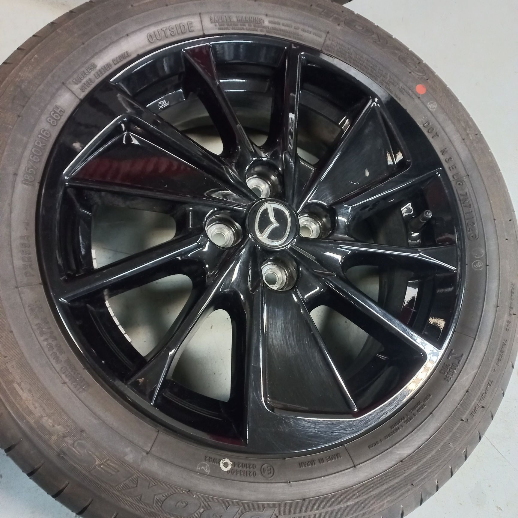 Oryginalne Felgi MAZDA 16" 4x100 ET40 Idealny Stan Praktycznie Nowe !