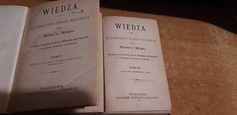 Wytłumaczenie Zjawisk Codziennych,1-2 -Brewer i Maigno- 1890 opr.,ryc.