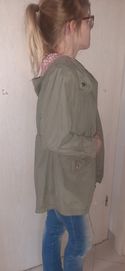 Kurtka parka kolor Khaki