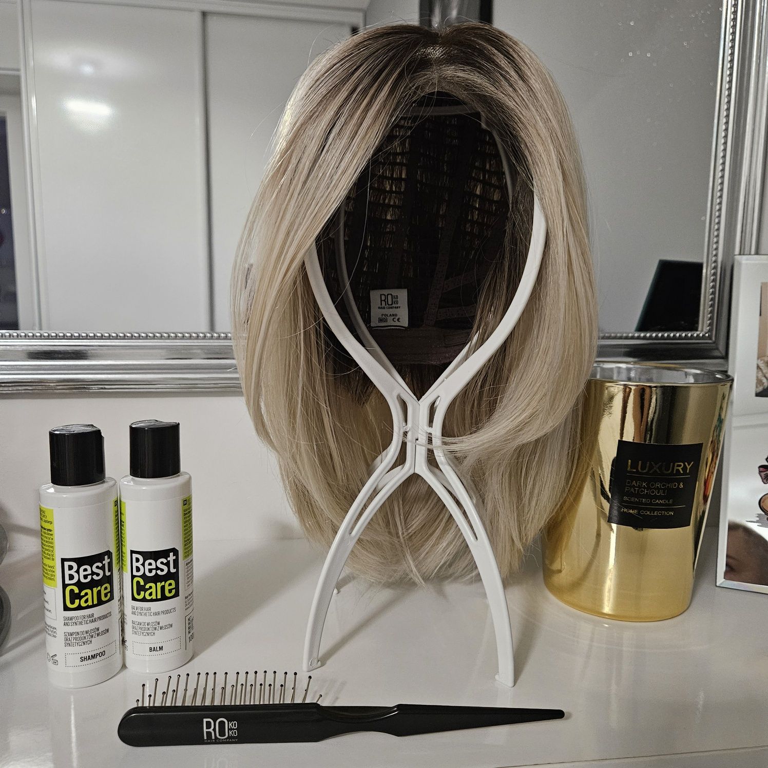 Premium peruka blond