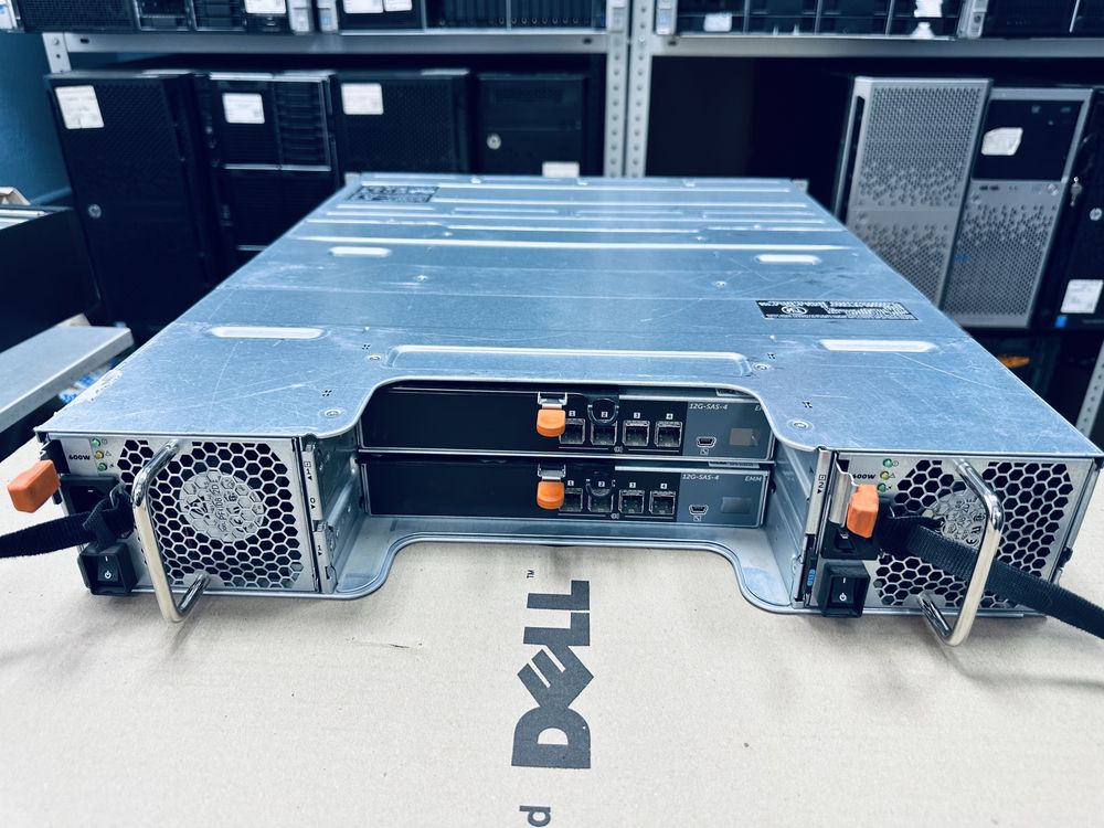 Дисковая полка Dell PowerVault MD1400 12G 12LFF