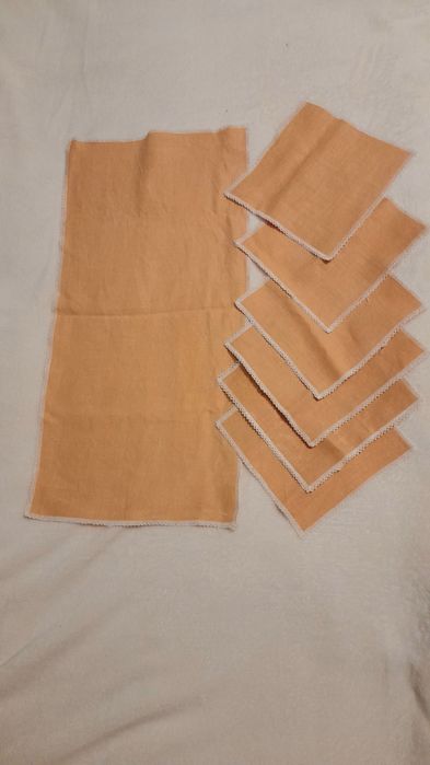 Zestaw serwetek lnianych