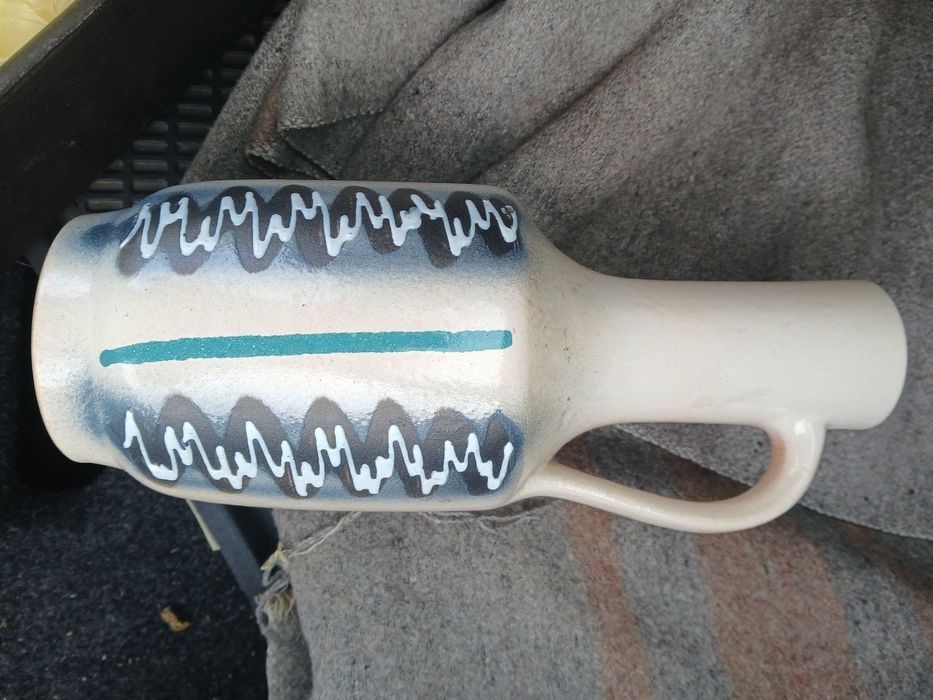 VEB keramik Elbe dzbanek ceramika fat lava DDR lata 60 carstens