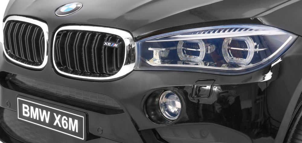 BMW X6M samochodzik elektryczny lakier czarny - EkstraZabawki.pl