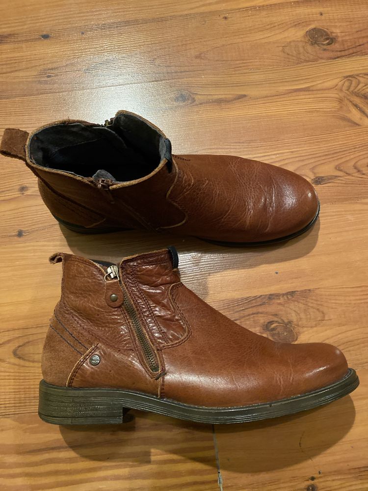 Buty męskie Wrangler skórzane, rozmiar 44
