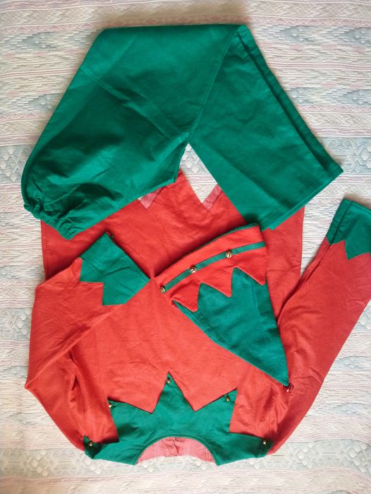 Різдвяний костюм Ельф Помічник Санта M/L розмір