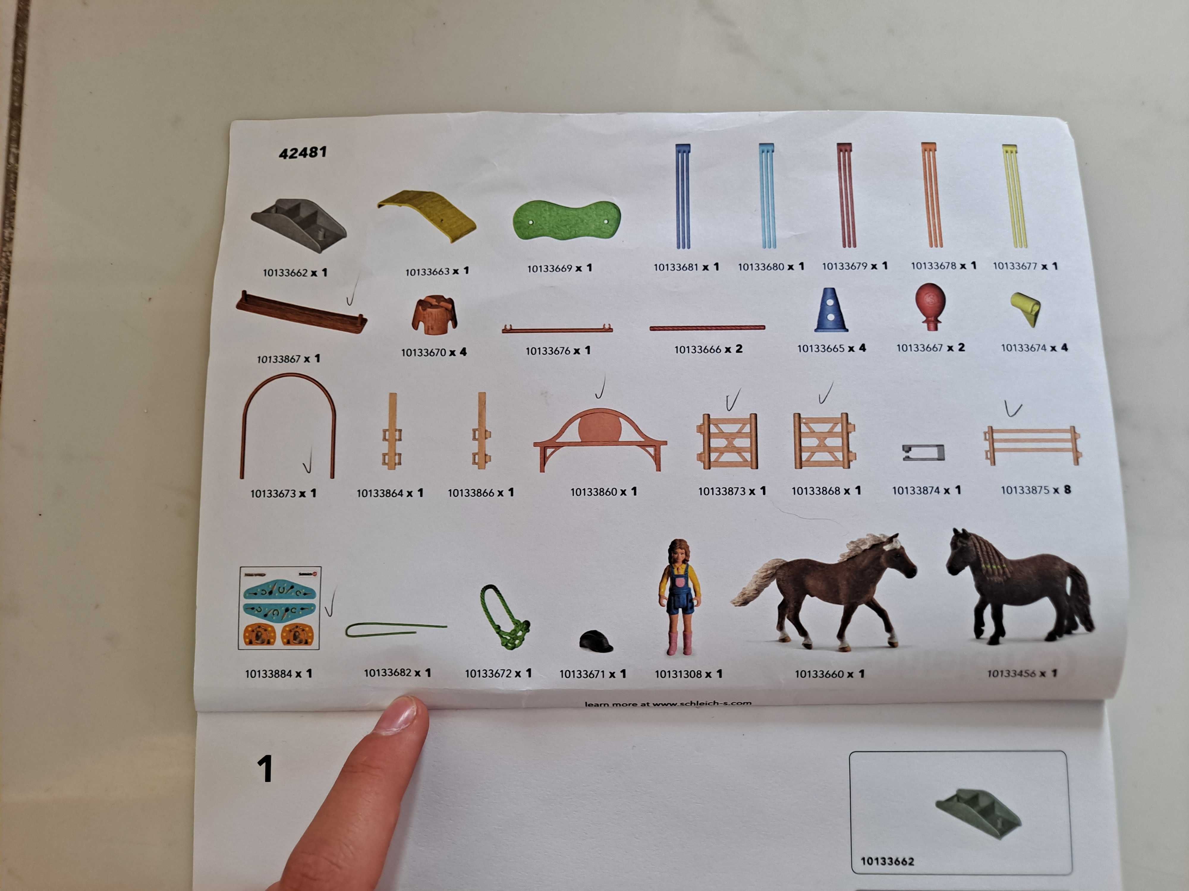 Zestaw Schleich zręcznościowy dla koni