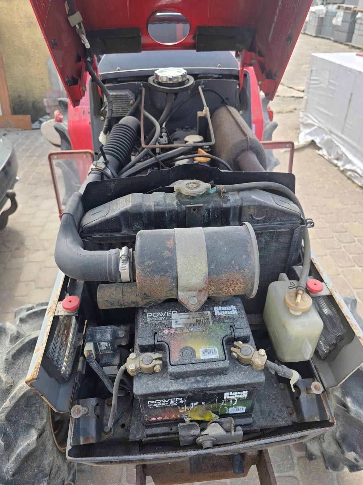Traktor YANMAR F175 4x4 i glebogryzarka niski przebieg