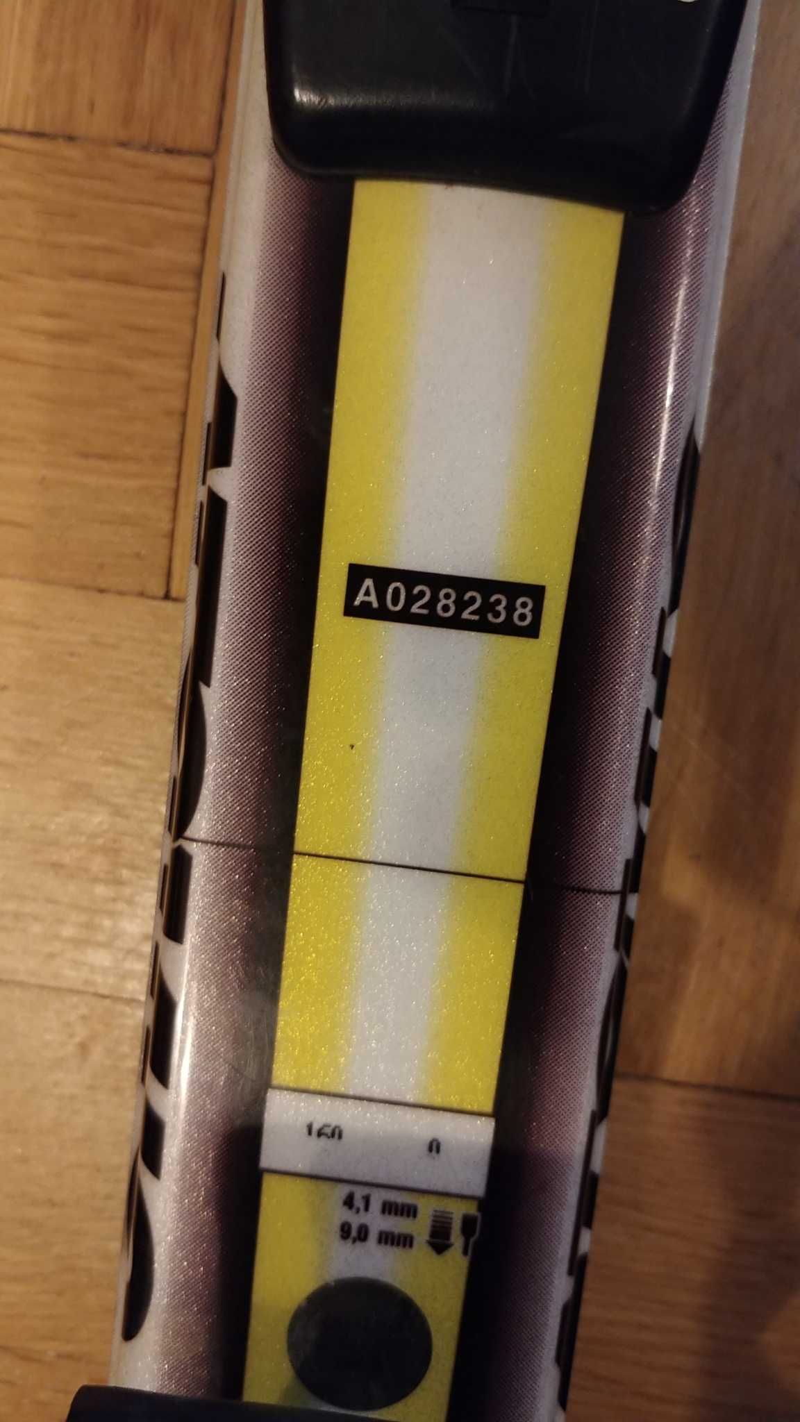 Narty zjazdowe Atomic ProCarv X 160 cm. + wiązania Salomon żółte