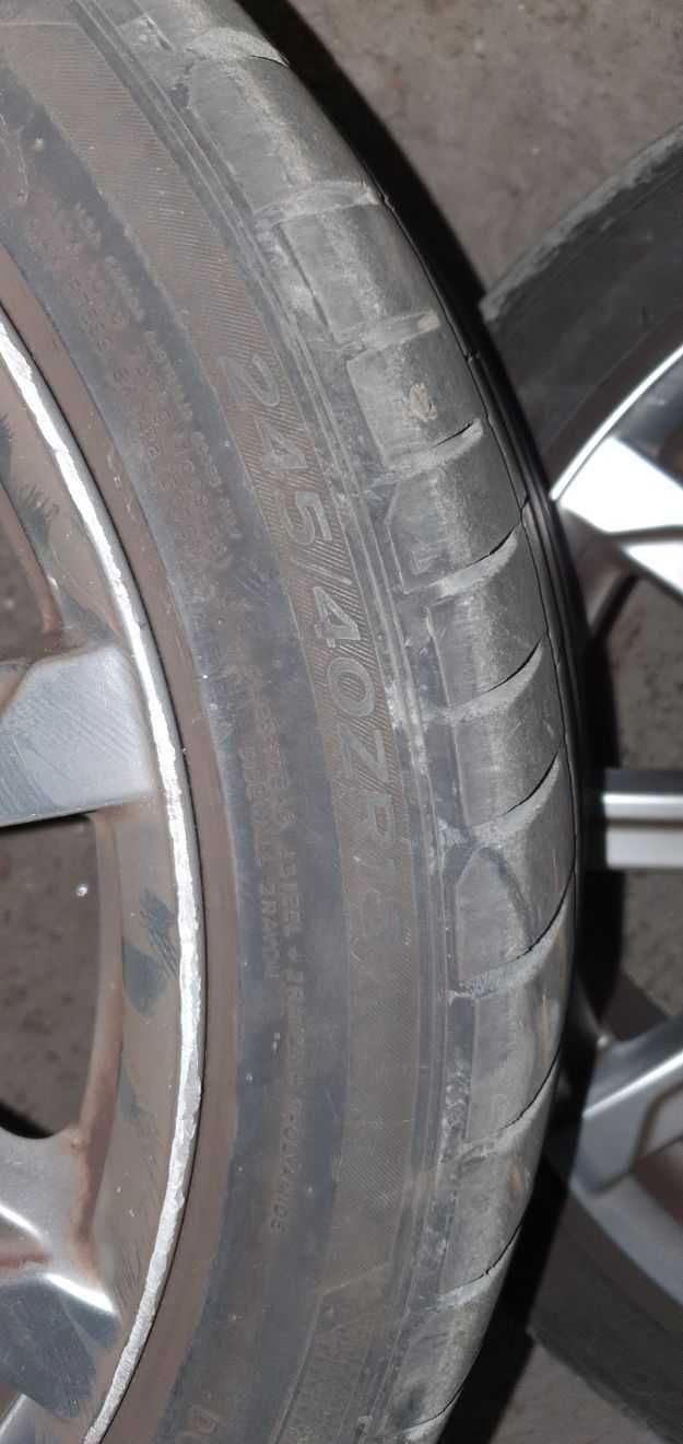 Komplet Kół Aluminiowych 245/40R18 Letnie