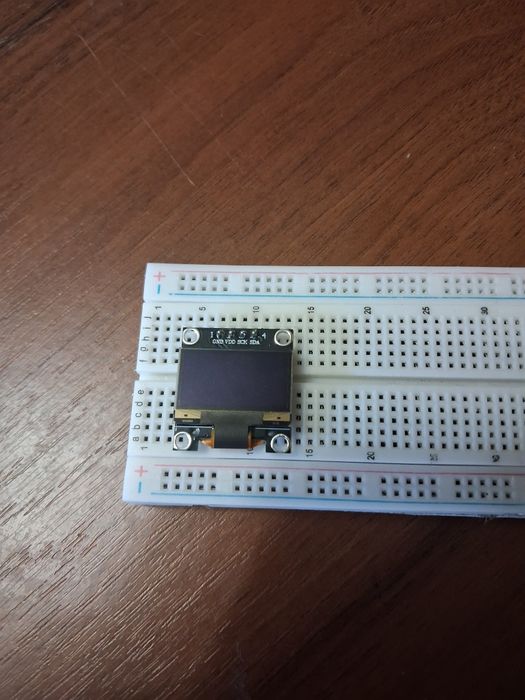 Екран 0.96  олед білий