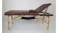 Массажный стол деревянный 2-3-х сегментный стол для массажа, тату, SPA