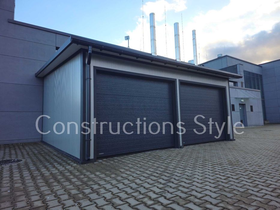 PRODUCENT! Garaż ocieplany z płyty warstwowej kontener pawilon blaszak