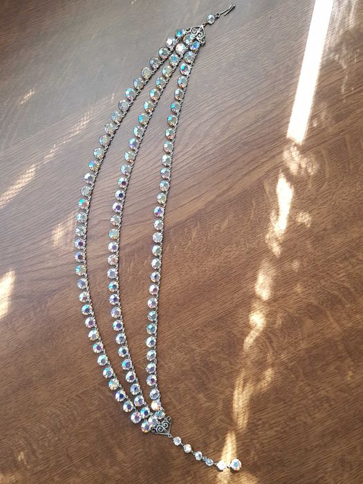 Kolia - korale szklane PRL