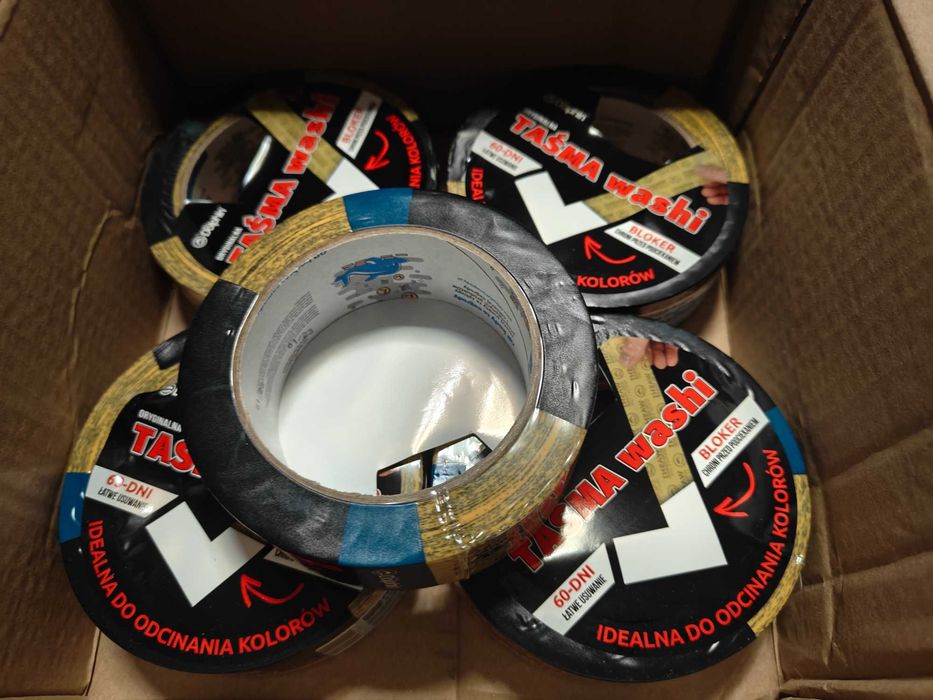 WASHI Tape Original 35mm x 50m - 5szt