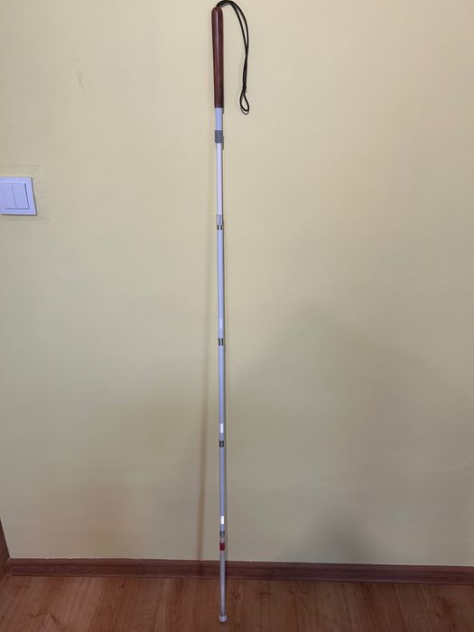 Składana Laska Orientacyjna Kombinowana Svarovsky (6-cz. z Kompozytu)